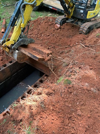 High-Elevation Slope Drain Field Engineering