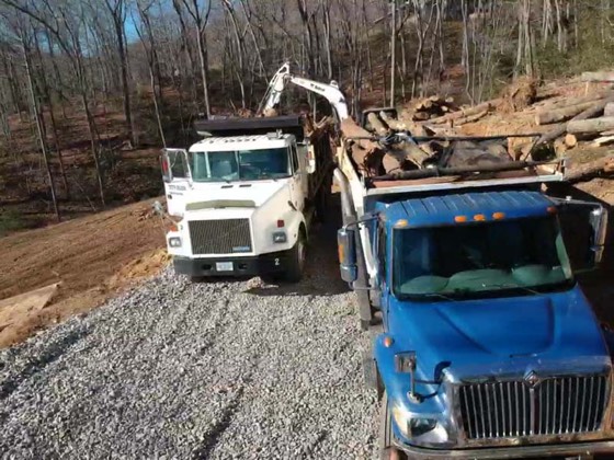 Mountain Site Hauling & Peterbilt Dump Fleet