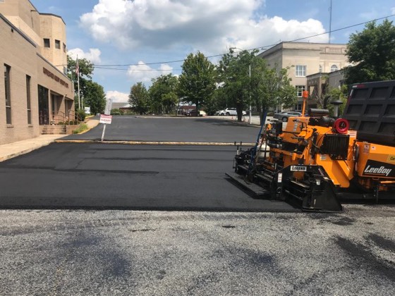 Commercial Parking Lot Milling & Resurfacing